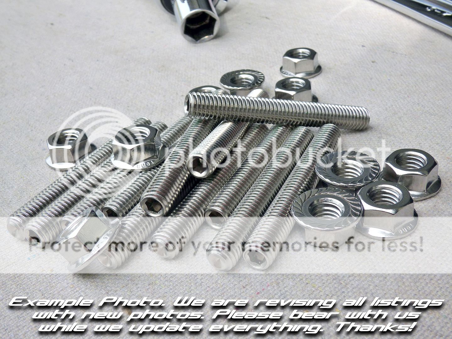 Stainless Steel Exhaust Manifold Header Stud Kits Metric M8 x 1.25mm